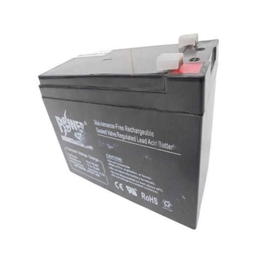 Powerplus Lead Acid Battery, PP9-12, 12V, 9Ah/20Hr - FMTRD