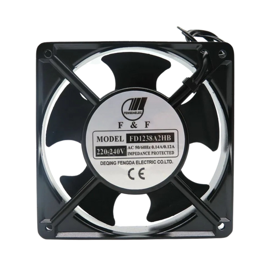 FD1238A2HB Cooling Fan Ac 220-240V 12cm with wire