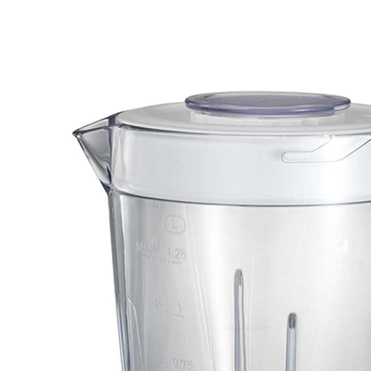 First Moon 1.25L Plastic Transparent Blender Jar Suitable for Moulinex LM242025 and LM242B25