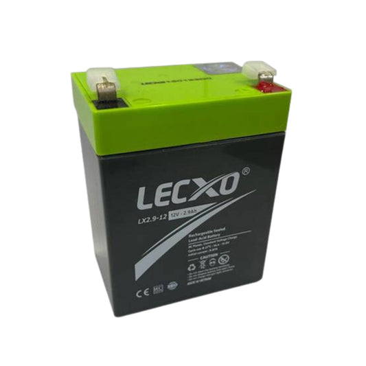 LECXO 12V 2.9Ah LEAD ACID BATTERY LX2.9-12L - FMTRD