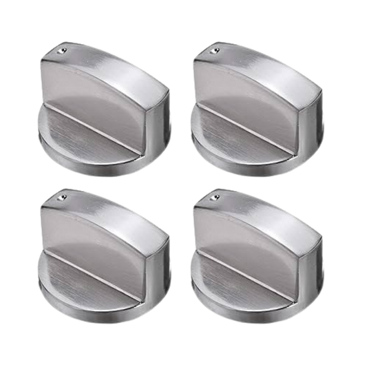 4Pcs Universal Gas Stove Knobs - Hole Size 6mm