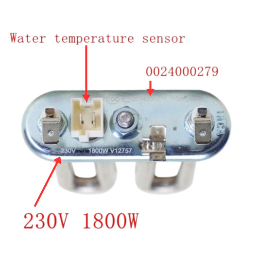 Universal Washing machine heating element 150×65- 230V 1800W-Element - FMTRD