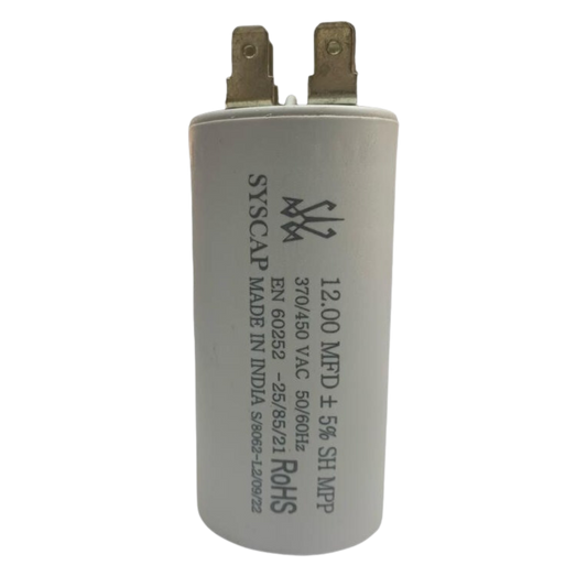 Washing Machine 12MFD Capacitor type pin - Motor Run Capacitor