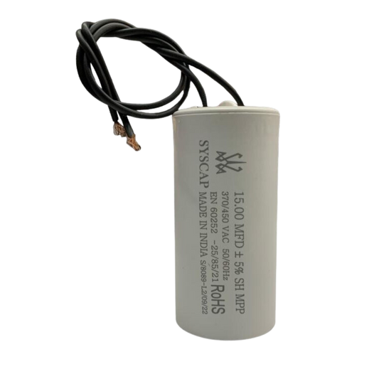 Washing Machine 15uf Capacitor type Wire- Motor Run Capacitor