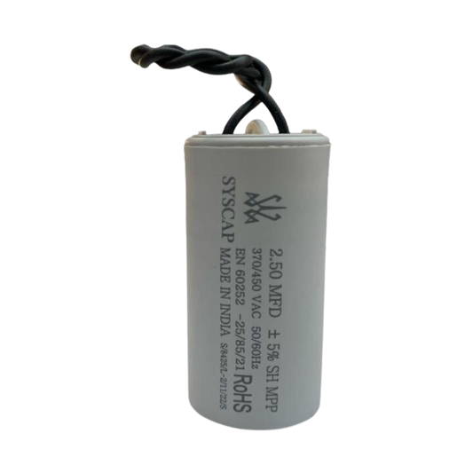 Washing Machine 2.5uf Capacitor type Wire- Motor Run Capacitor