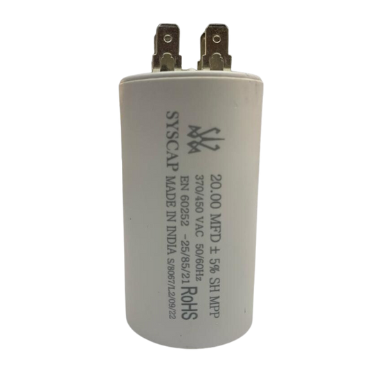 Washing Machine 20uf Capacitor type Pin - Motor Run Capacitor